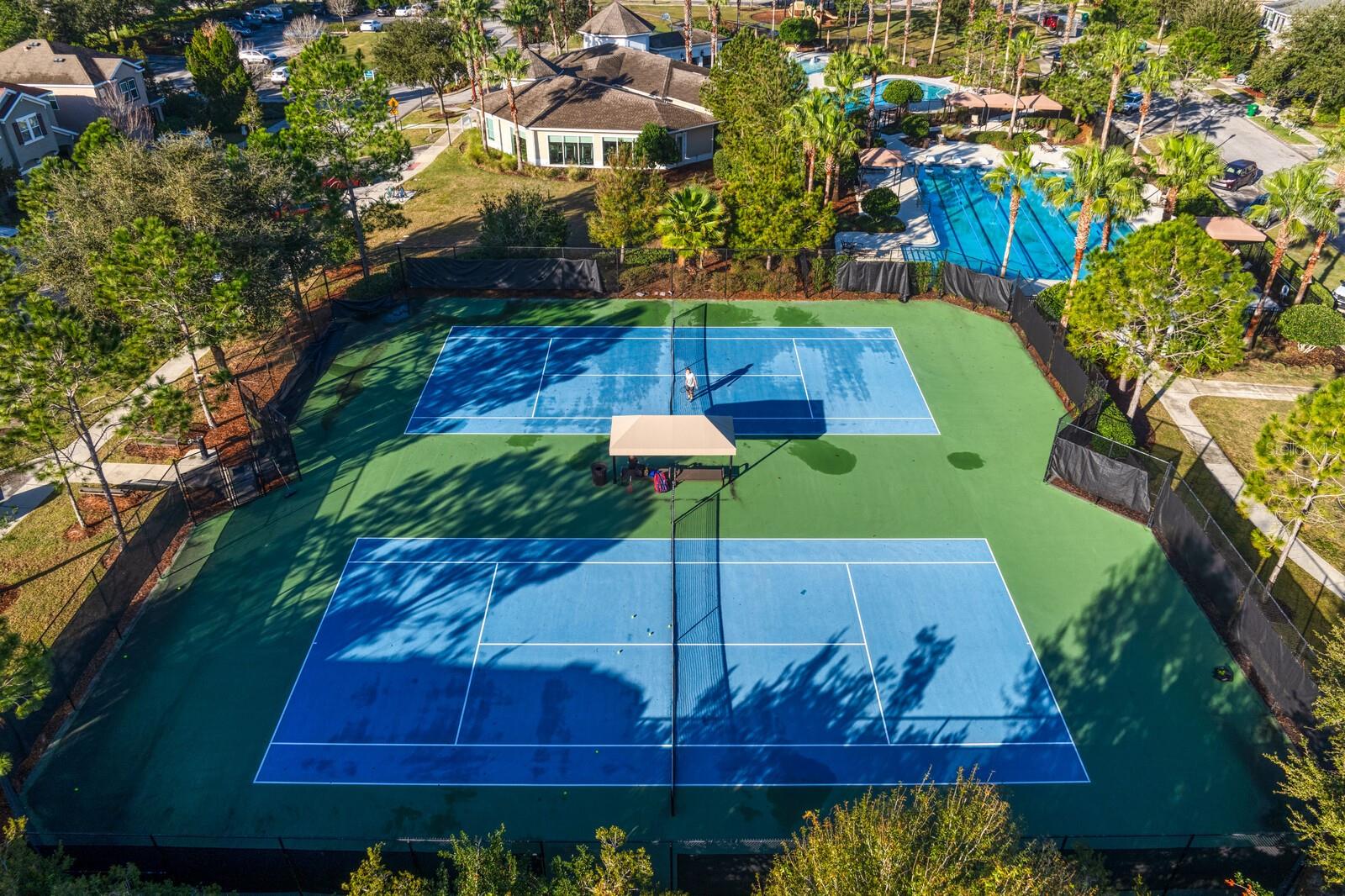Tennis and pickleball (pickleball coming 2026!)