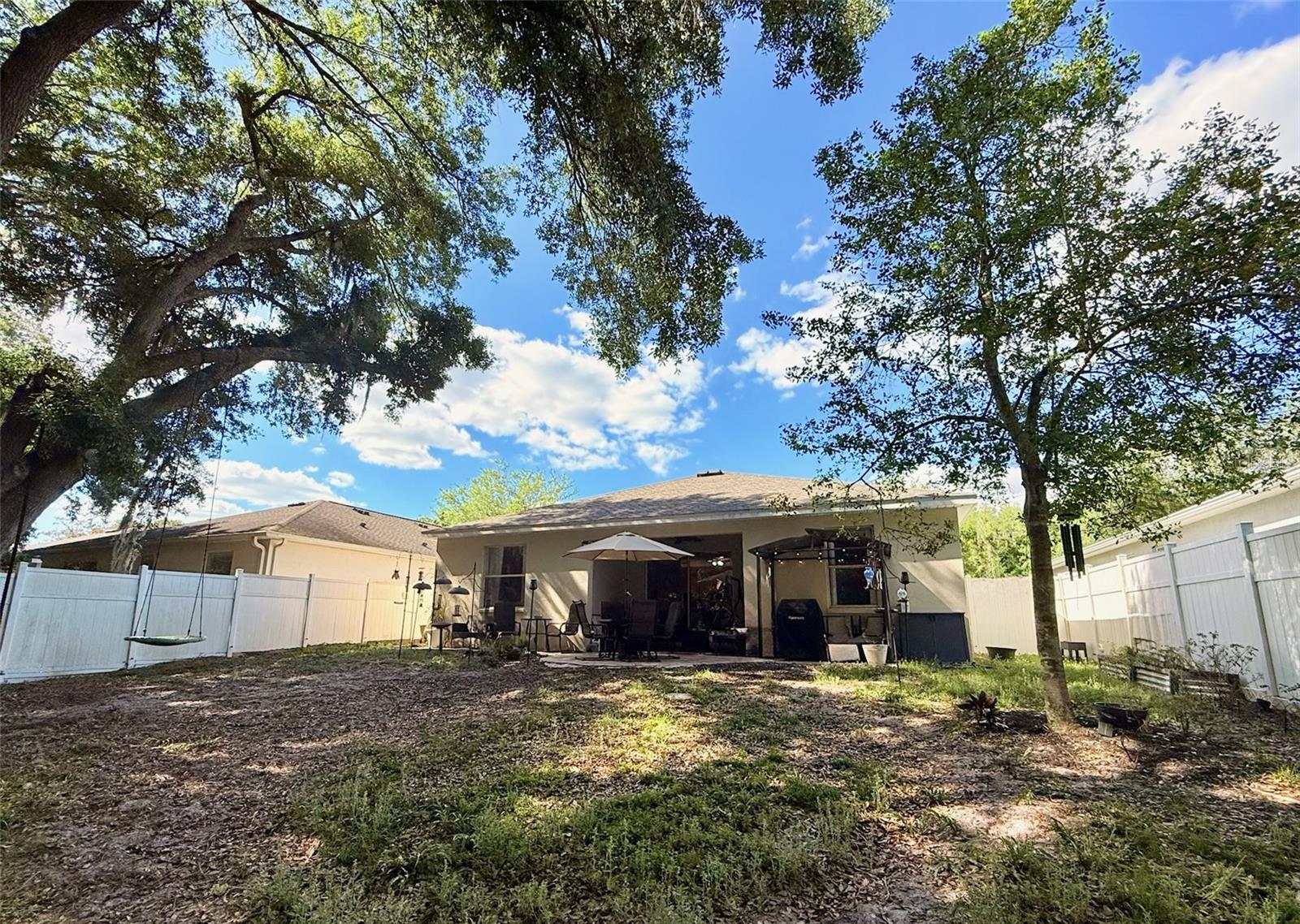 Plenty of room to enjoy the outdoor space