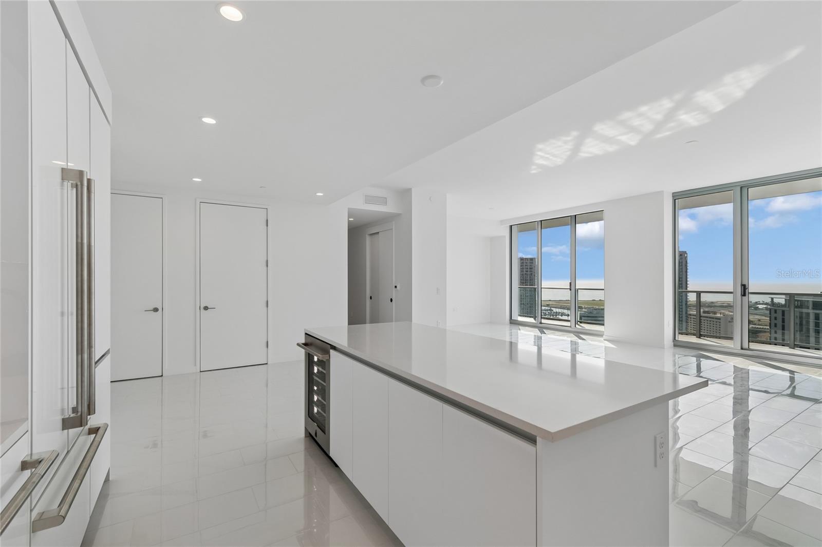 Great views even from the kitchen