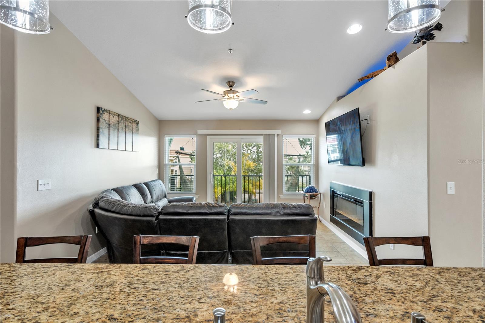 View From kitchen /staged for photos