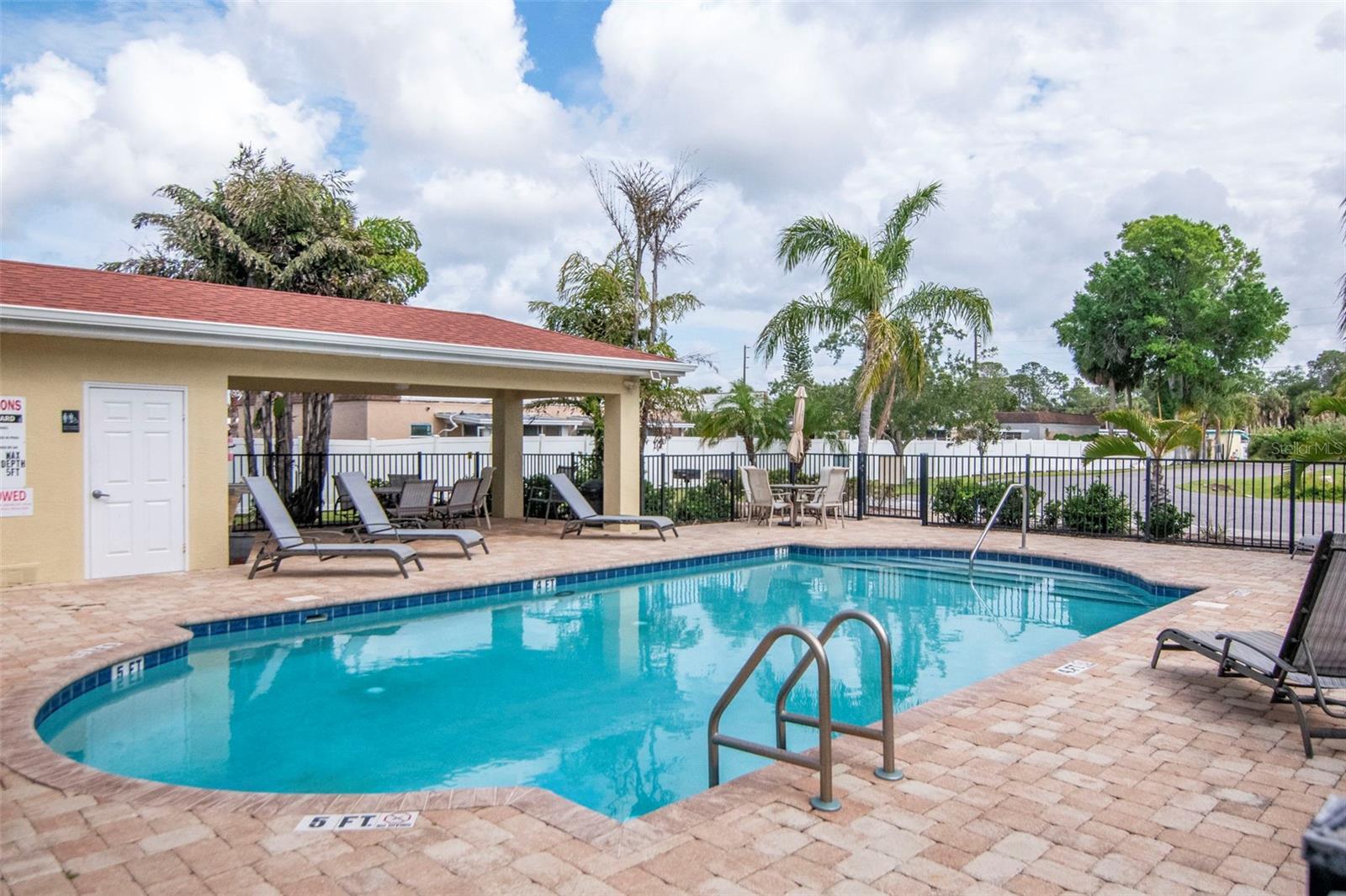 Pool and spa