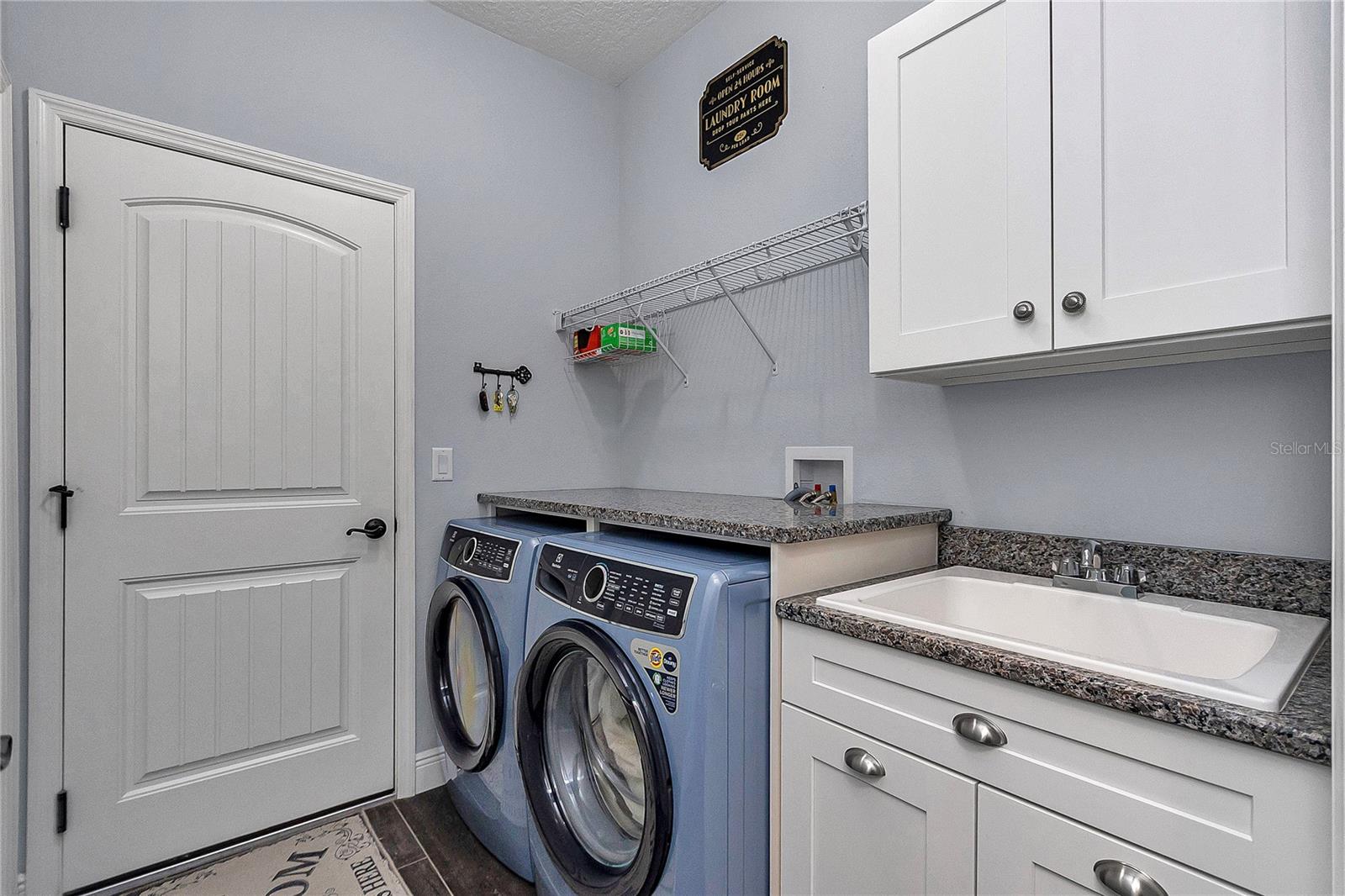 Laundry Room to Garage