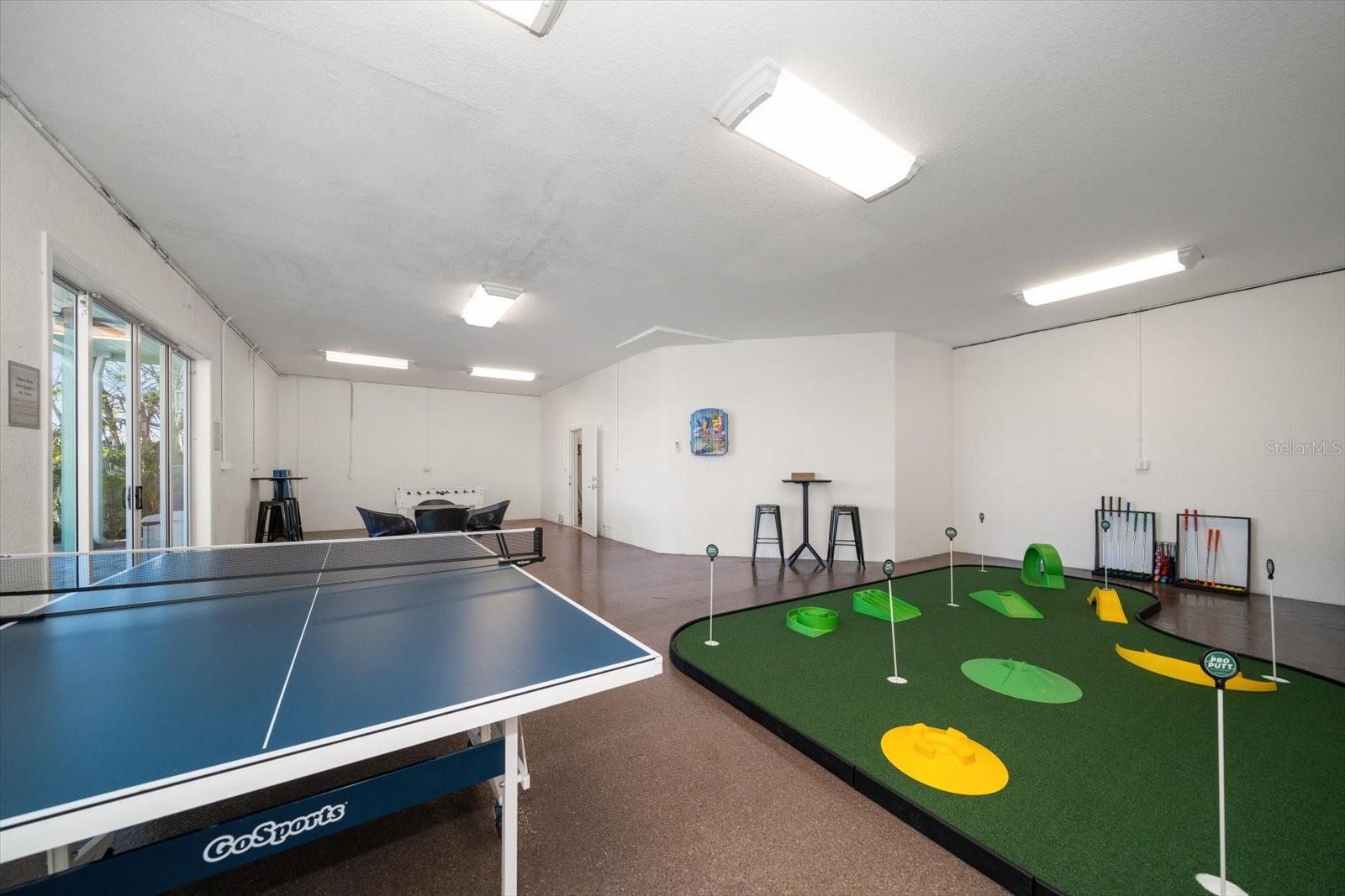 Multi use ground level area