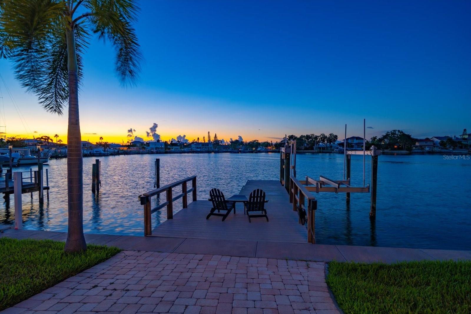 Impressive night lights.