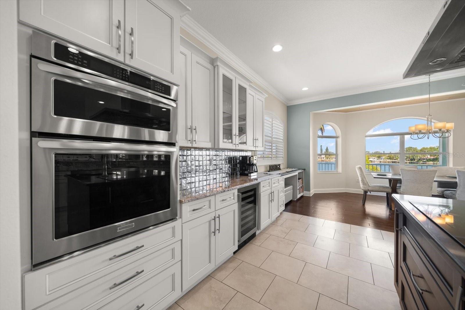 Fully equipped kitchen with functional space for chefs