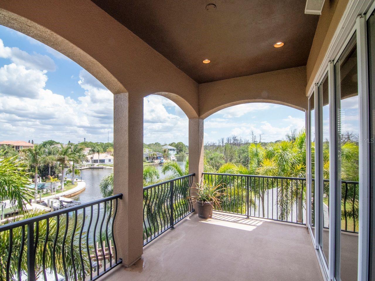 Balcony off primary bedroom