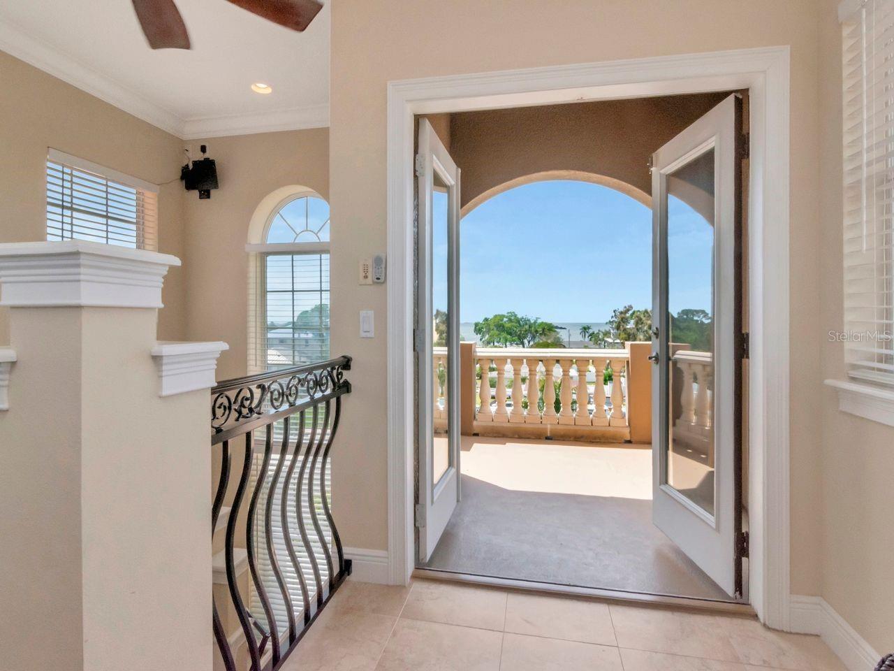 Balcony off loft 4th floor