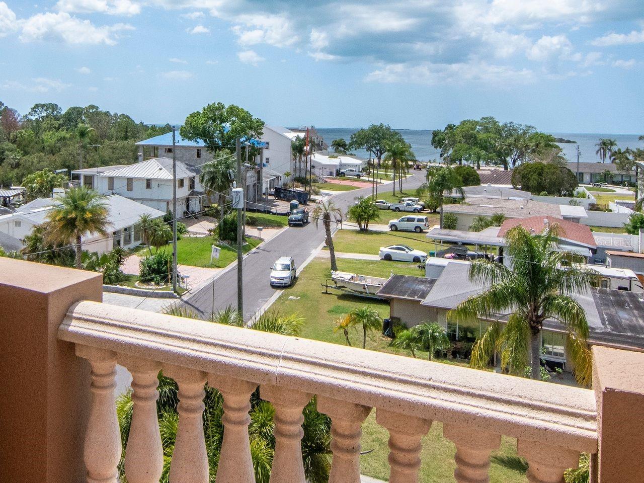 Balcony off loft 4th floor