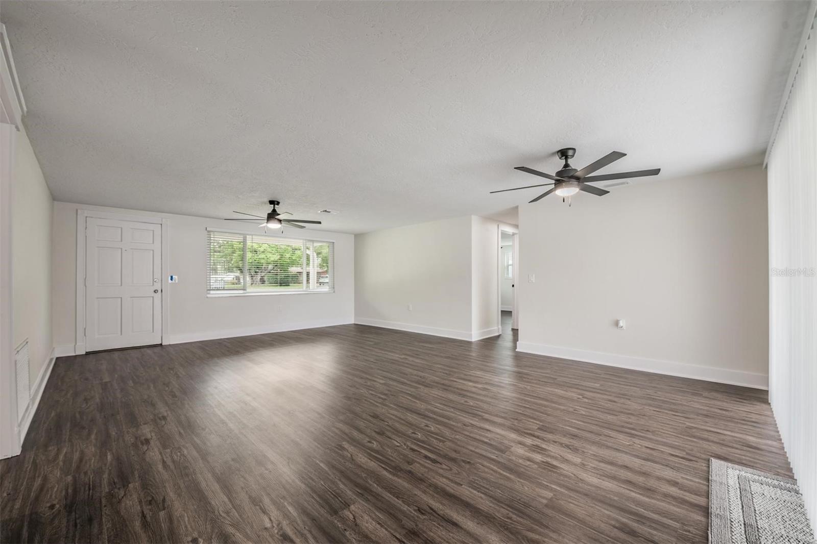 Dining Room and Living Room.