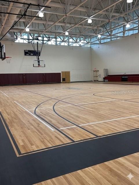 Basket ball courts (Not in photos is an inside pool.)