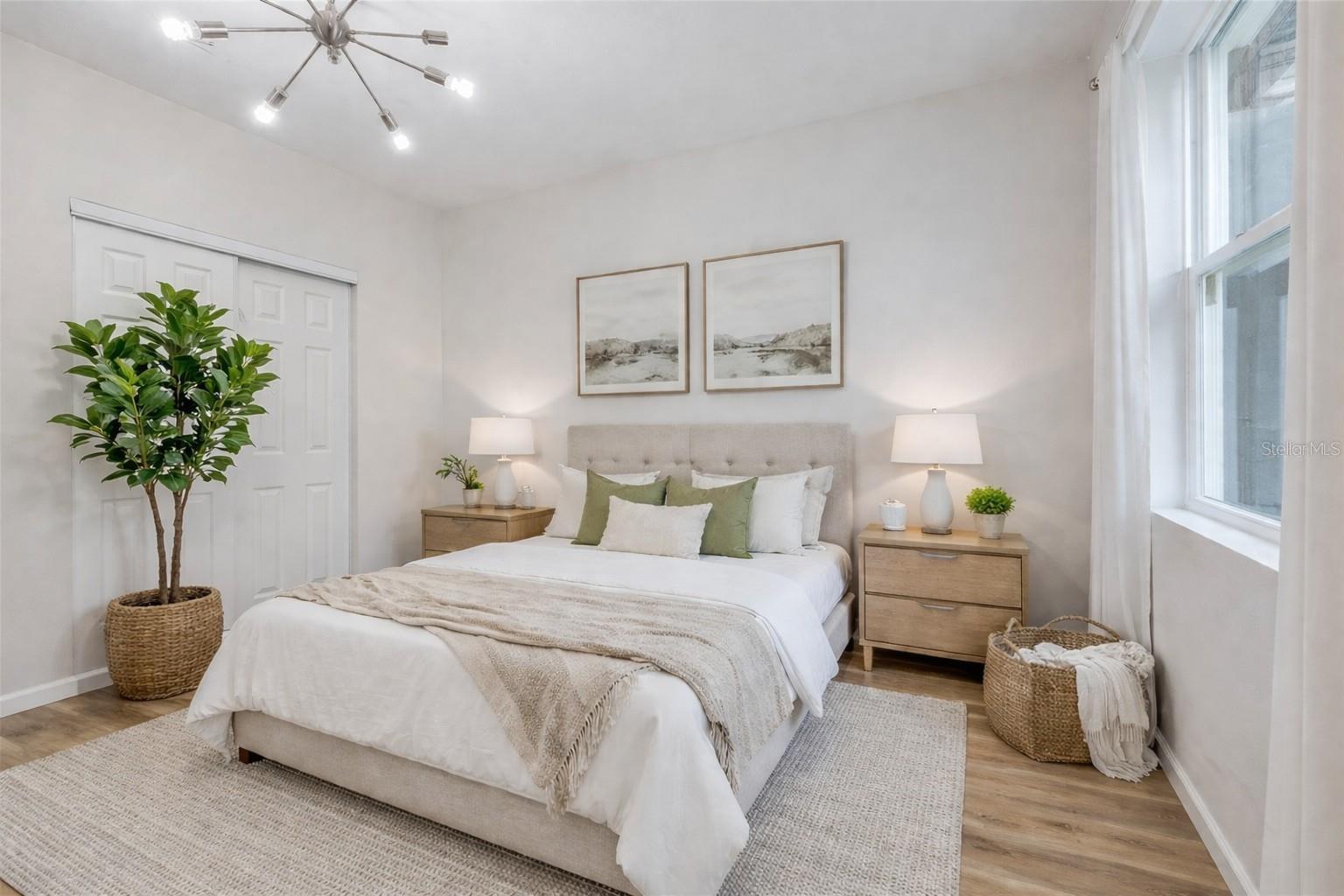 Spacious guest room! 1 of 3….