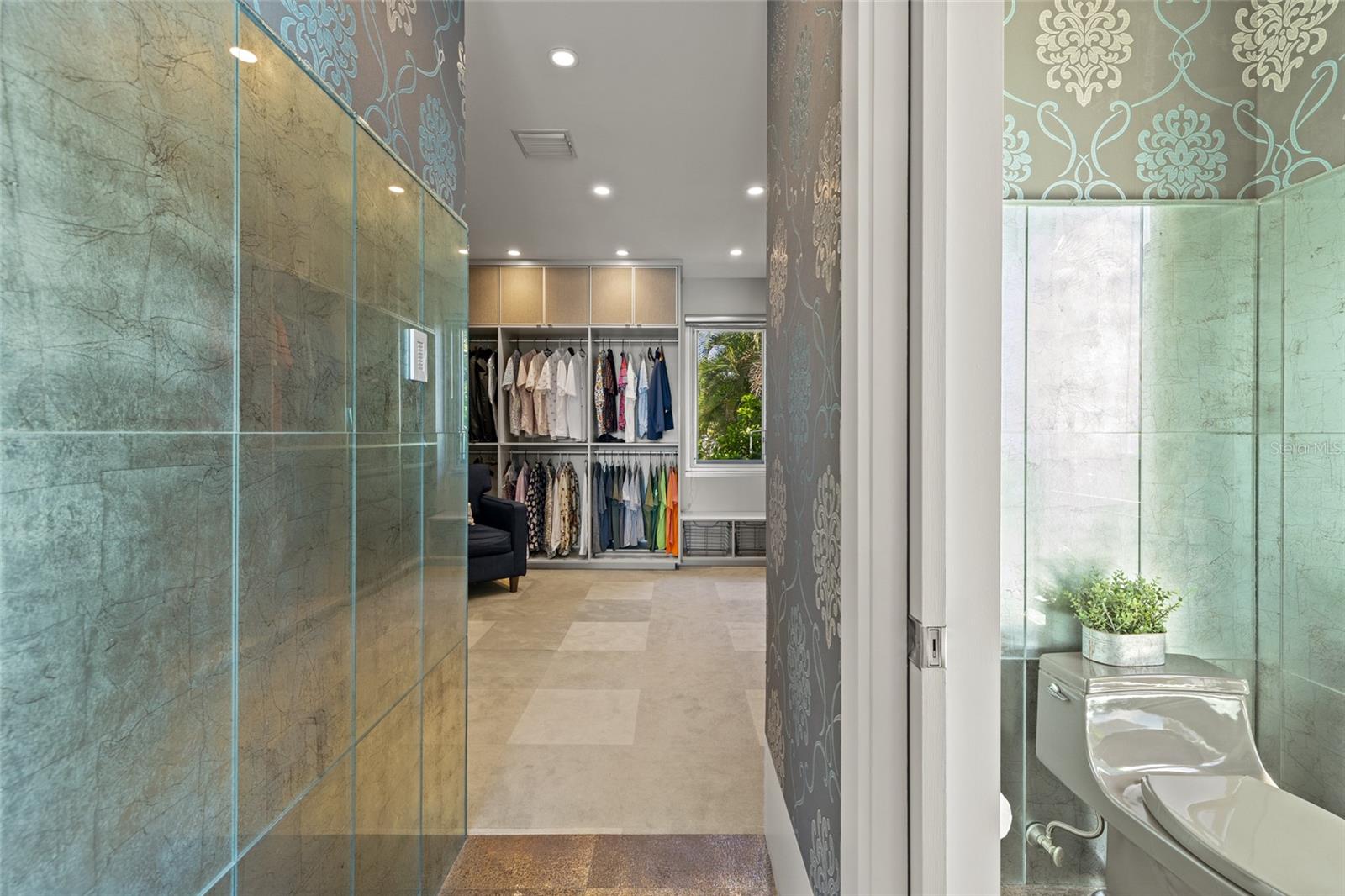 Your Walk-in Closet is a separate room!