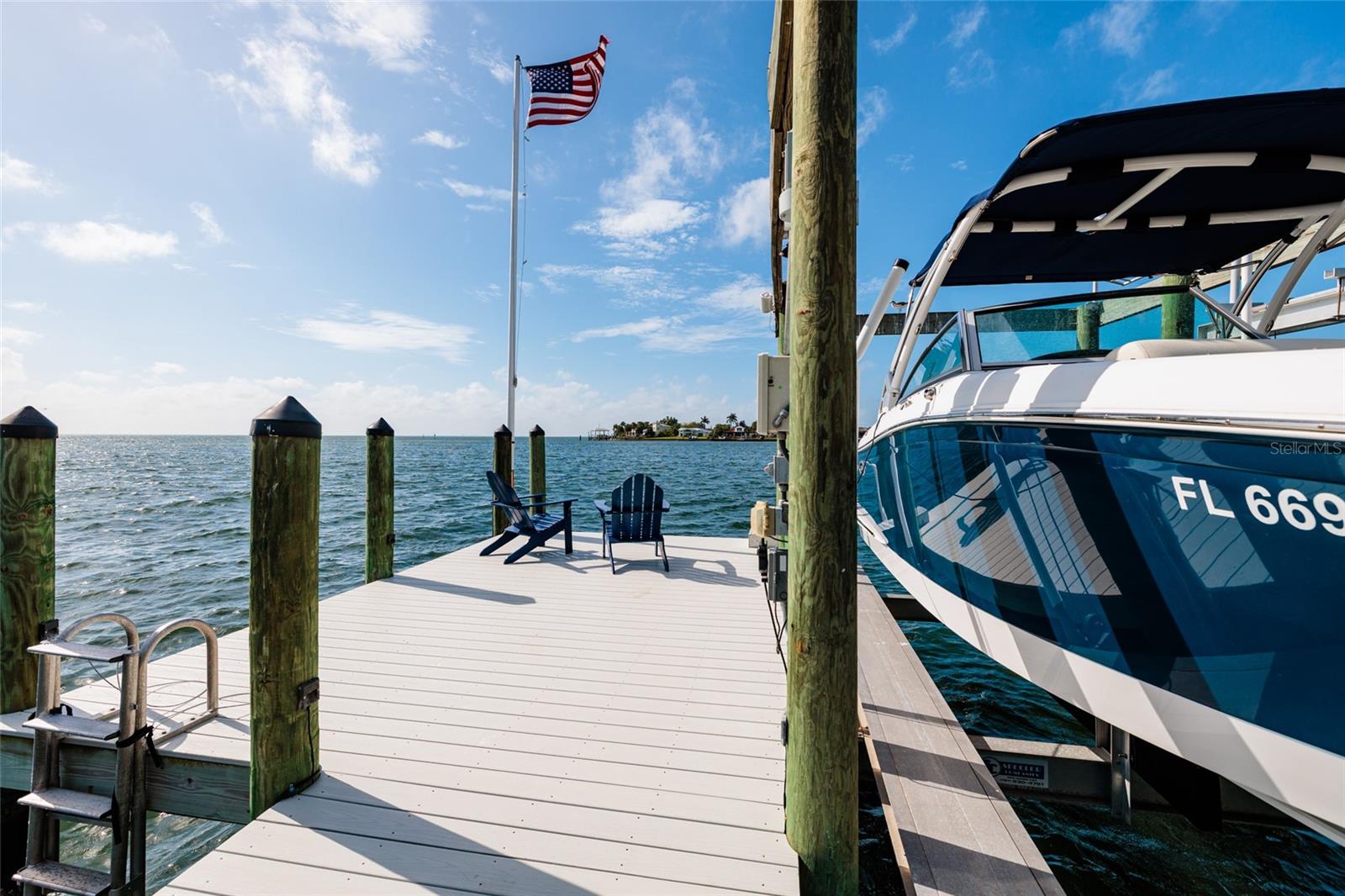 13K pound boat lift so you can take all of your friends!