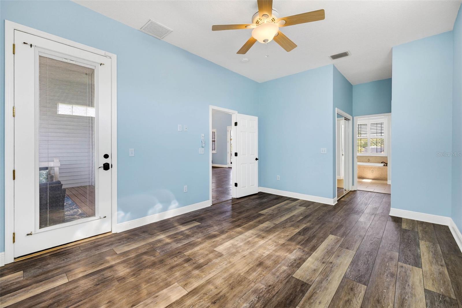 Primary bedroom closet 1