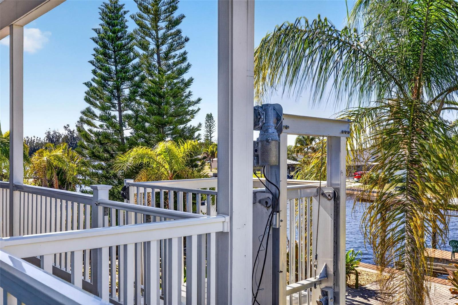 Oversized double tandem garage with plenty of space for all the toys, workshop or extra storage