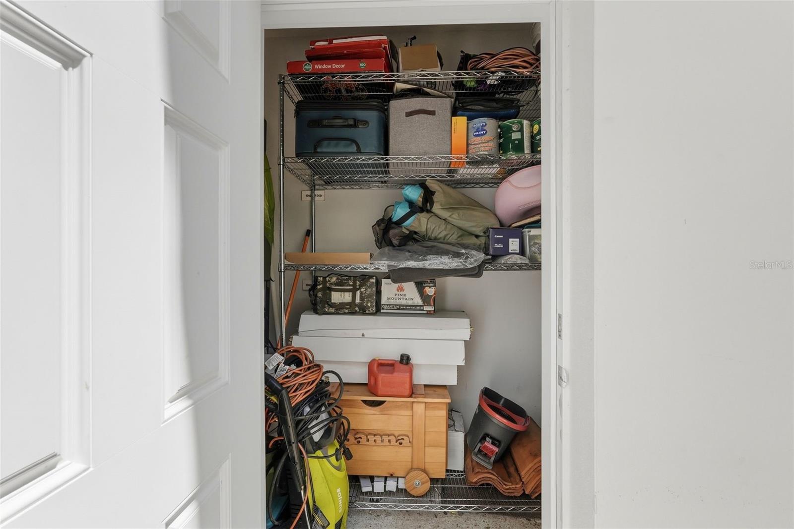 Inside AC storage rooms