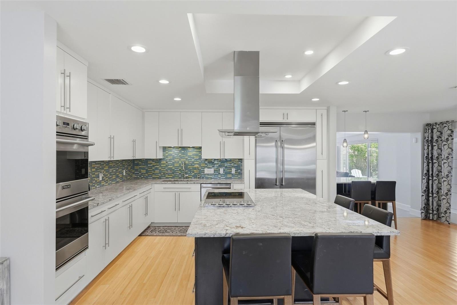 all VIKING stainless steel appliances