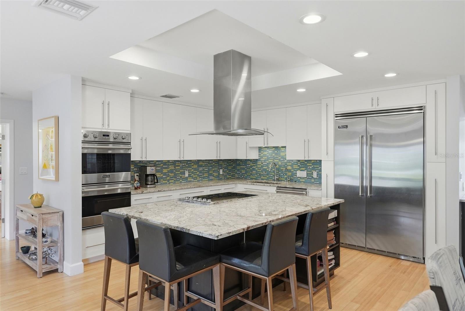 all VIKING stainless steel appliances