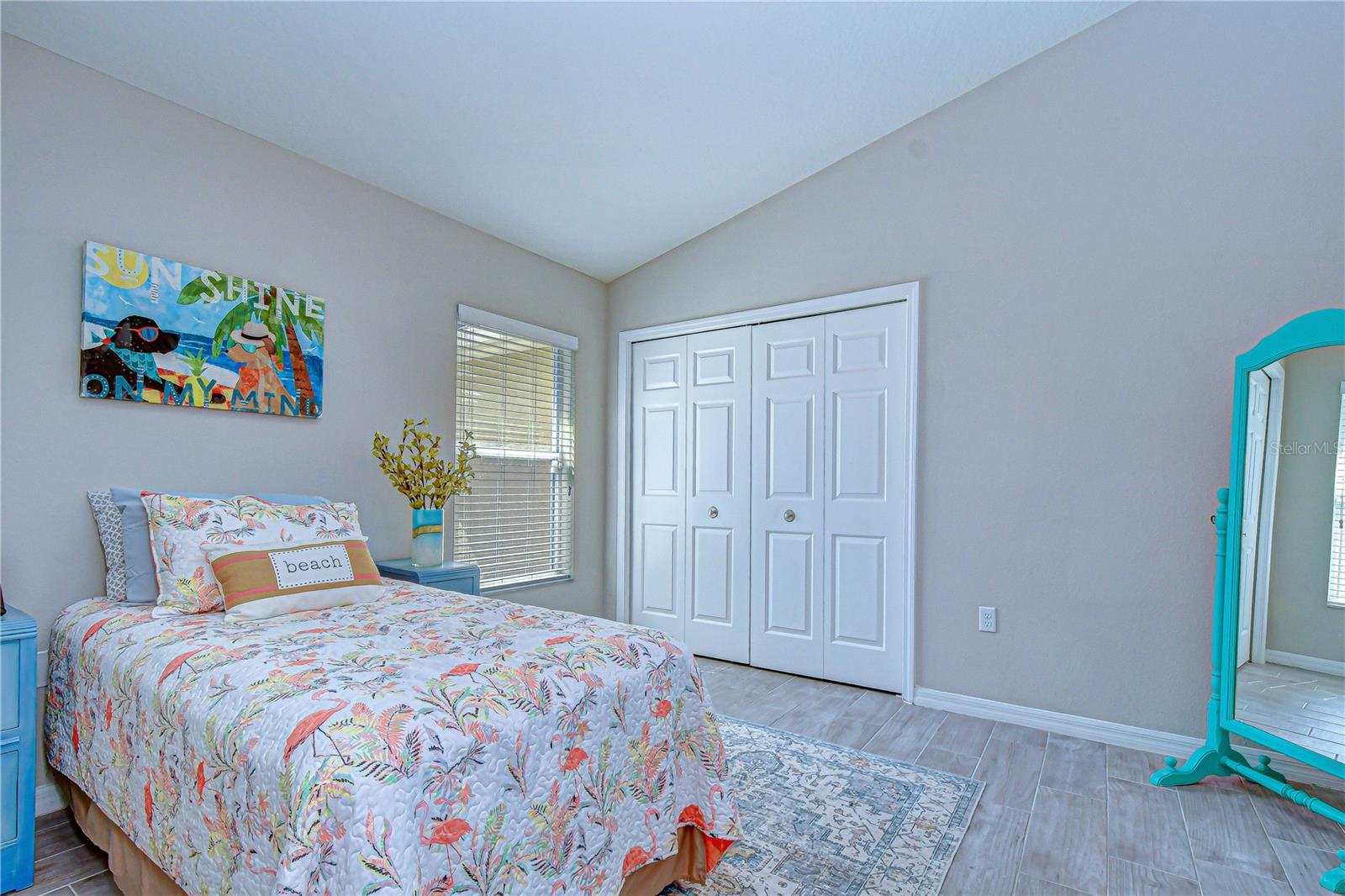 Additional bedroom connected via Jack-and-Jill bath.