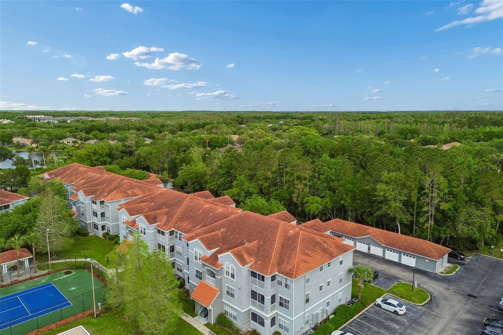 Aerial of Building