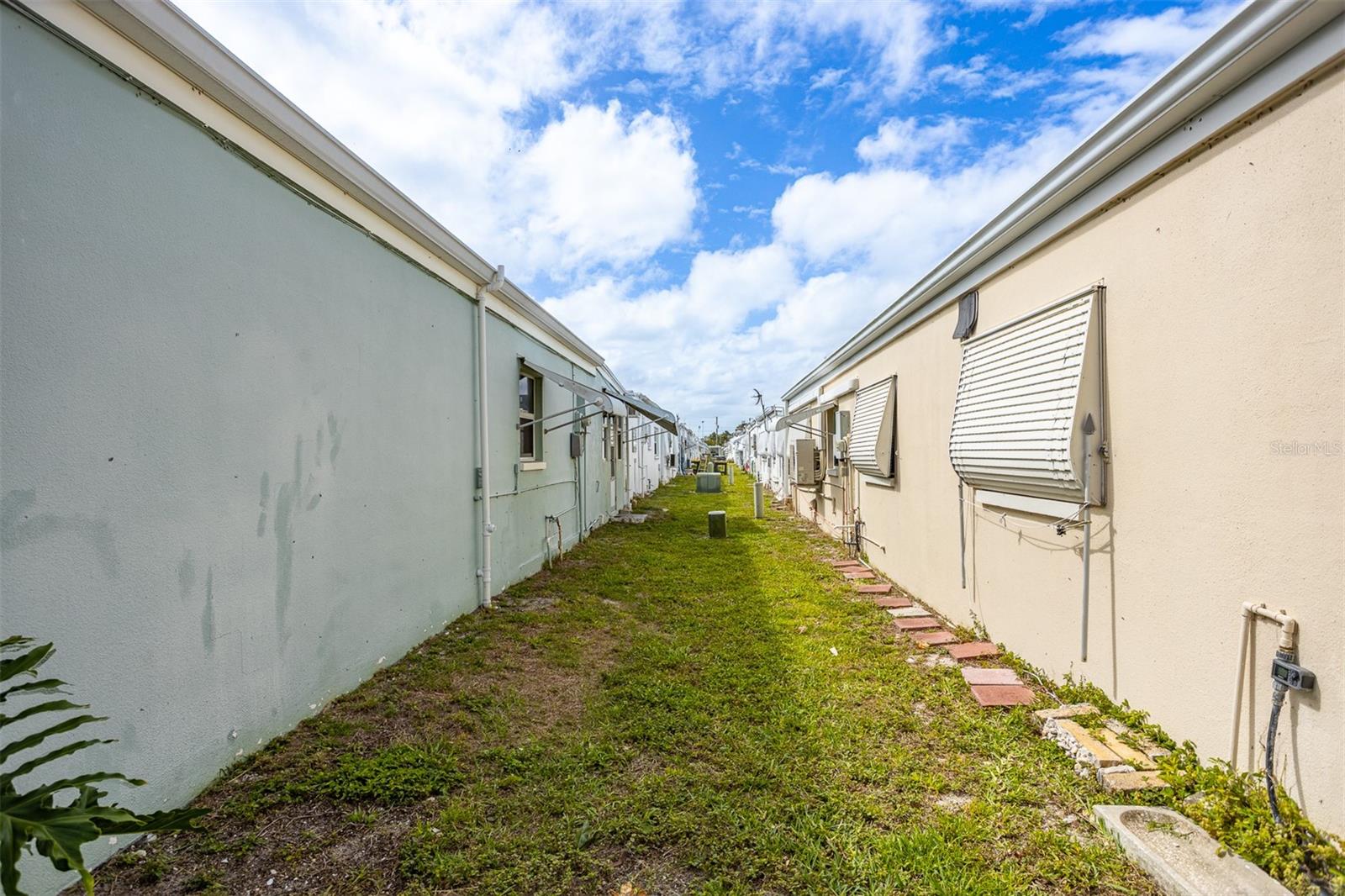 Backside of Property