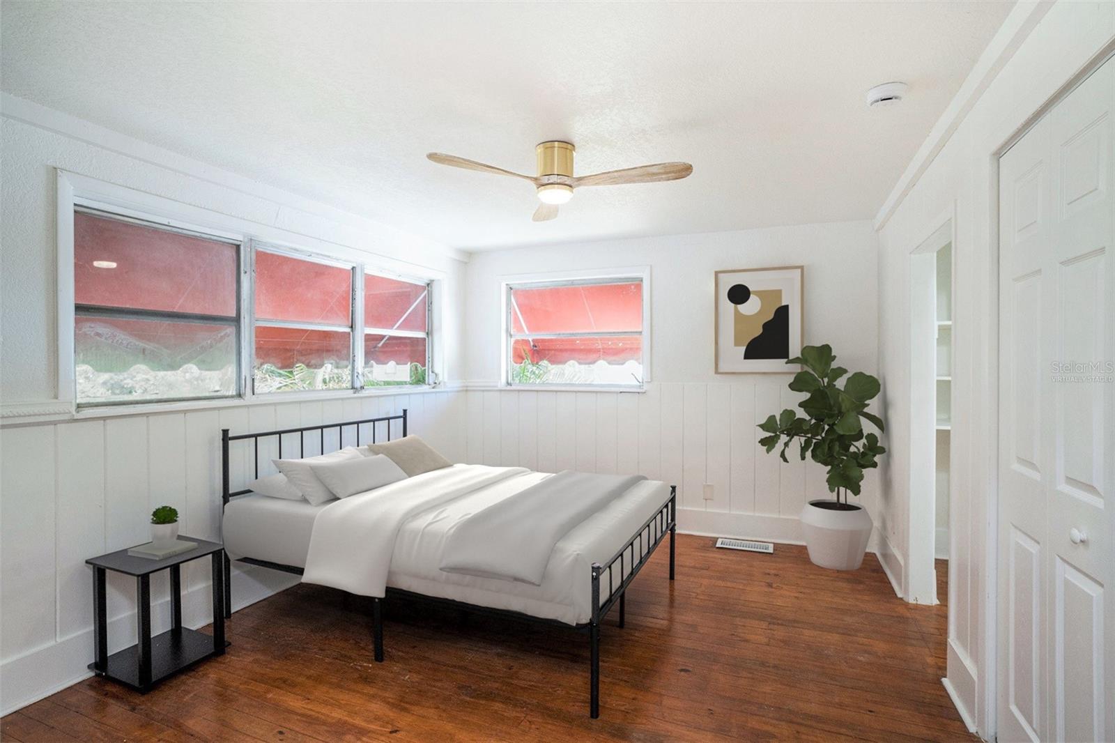 virtually staged bedding