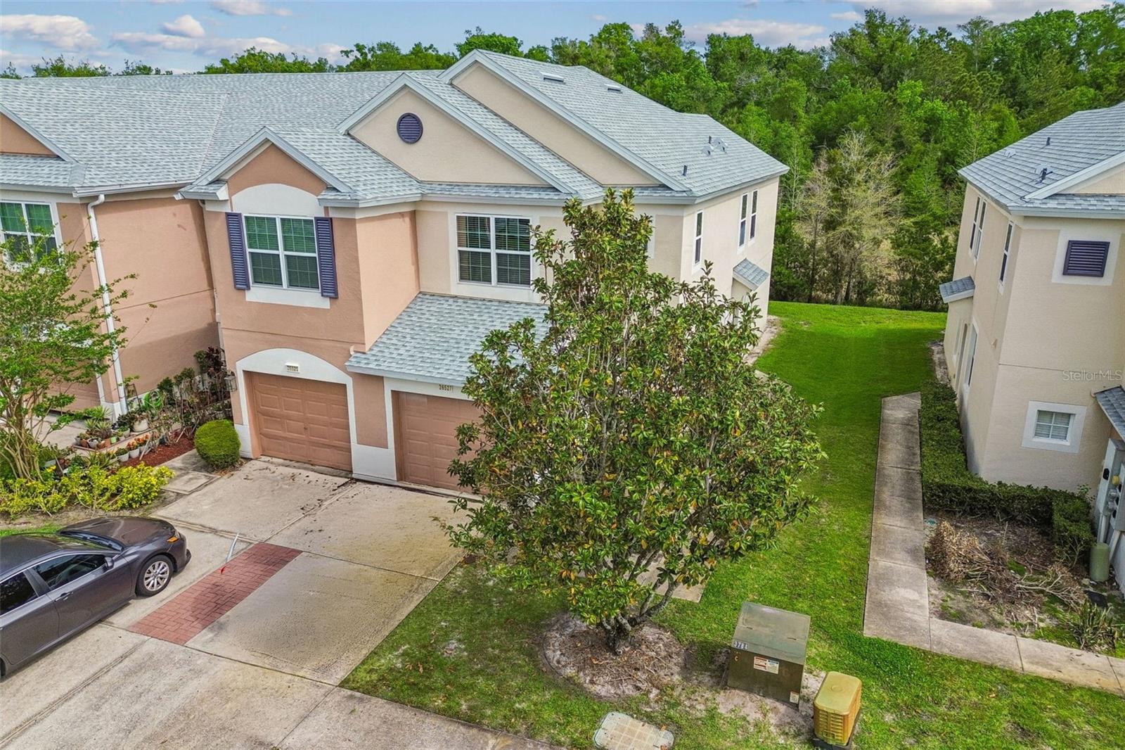 Corner unit townhouse