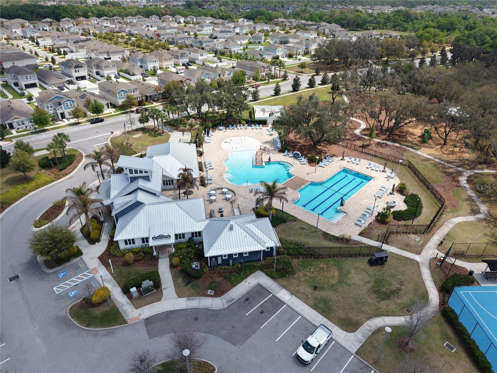 Aerial of Amenity Center