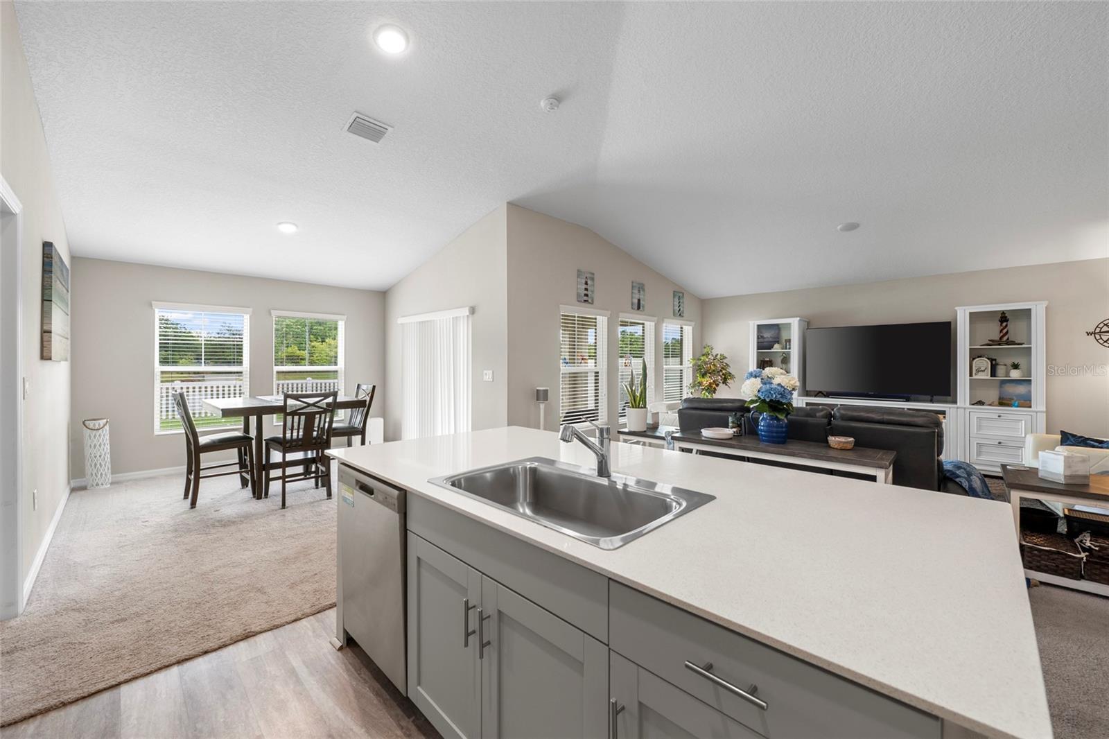 Kitchen/Dining/Living Room