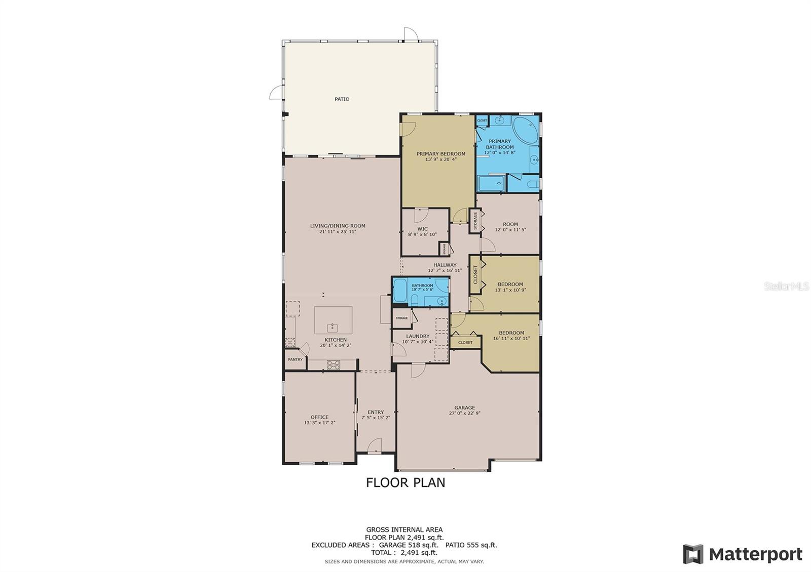 Expansive 4 Bedroom Home + an OFFICE!