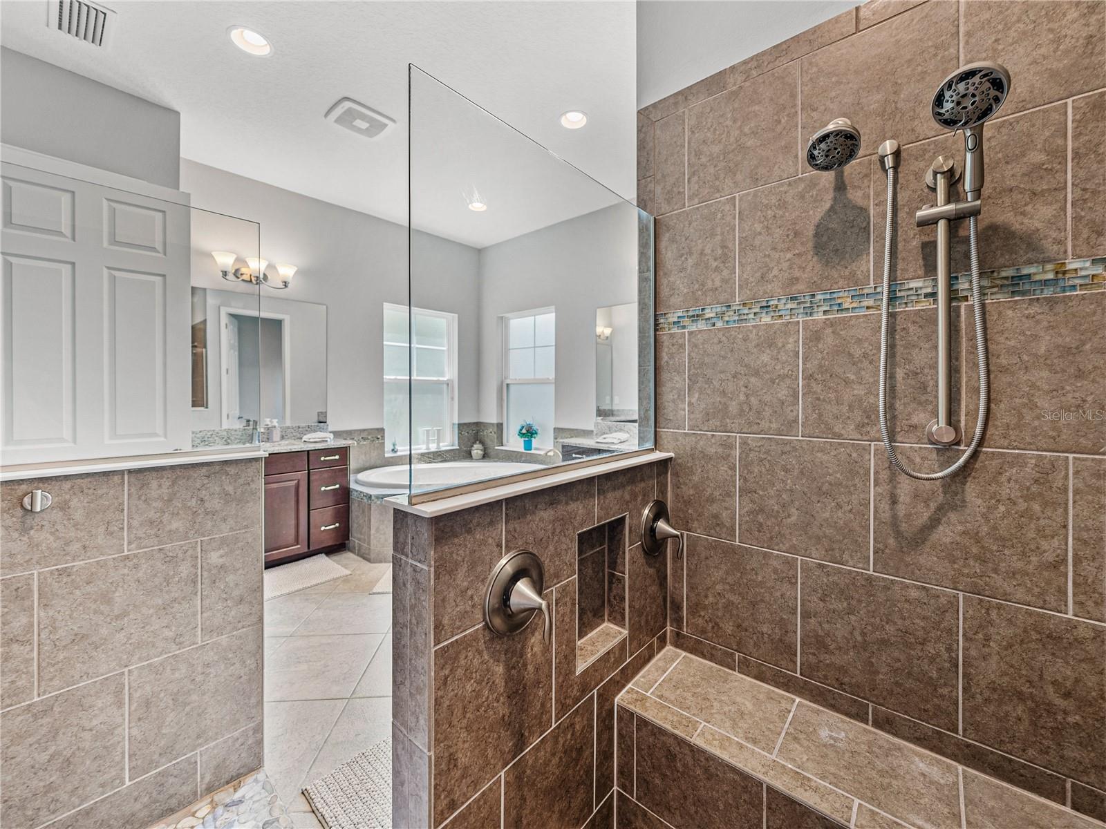 Walk-In Shower, Big Enough for Two!