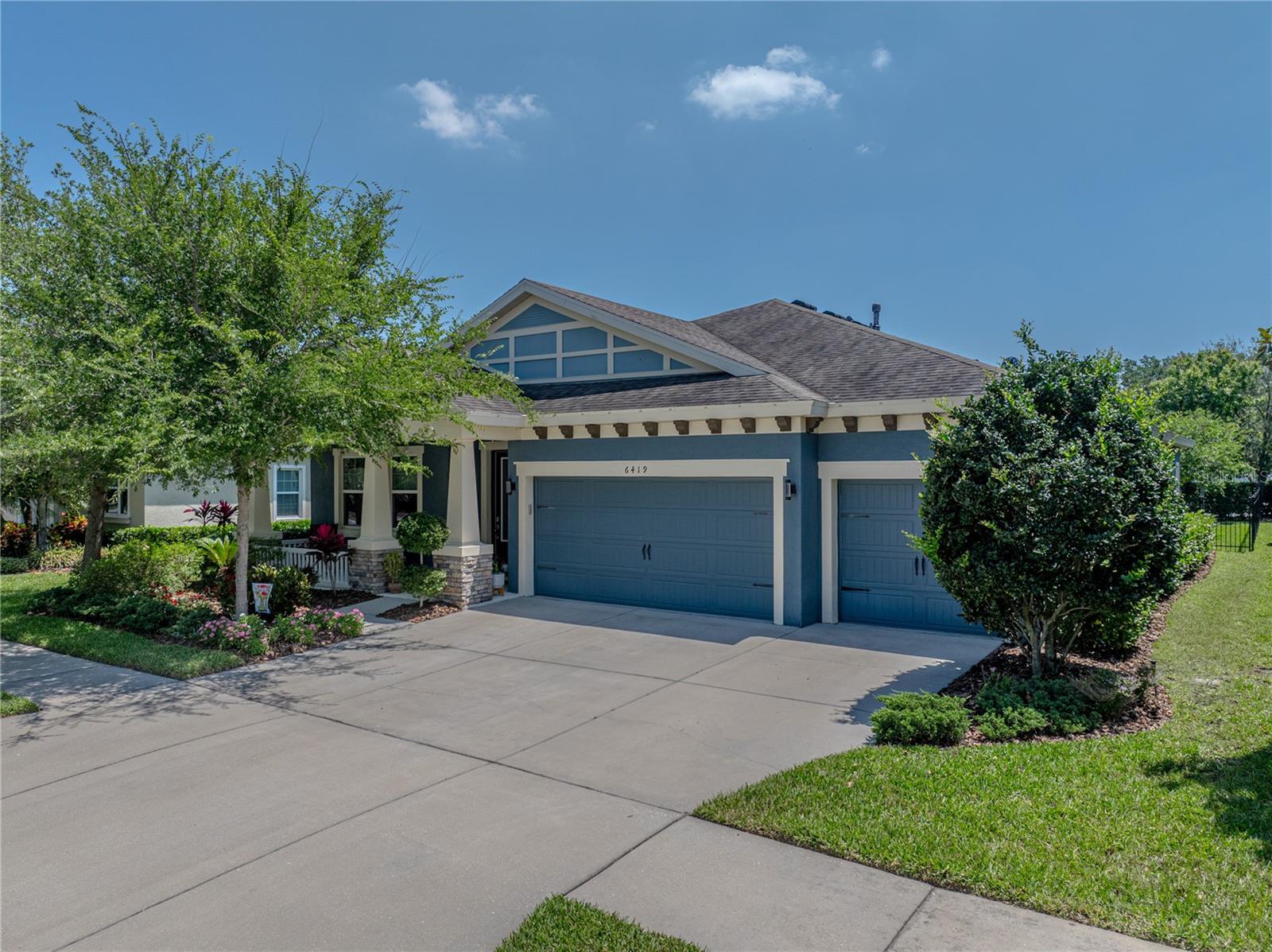 Three Car Garage for all of your toys!