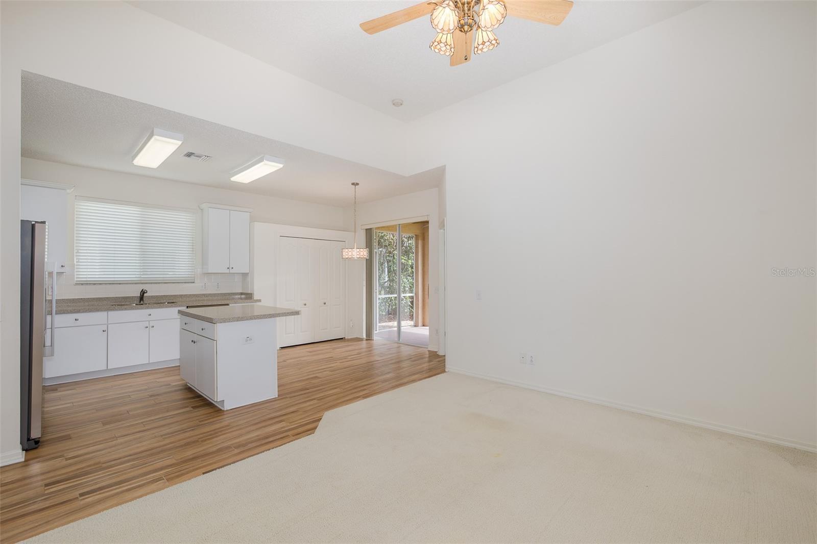 Family Room Looking Into Kitchen