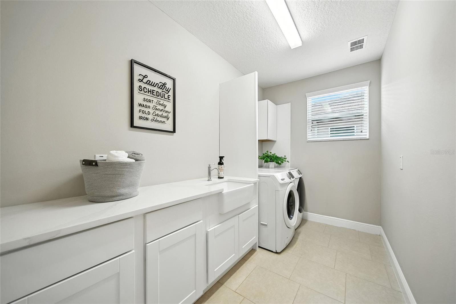 Upstairs Laundry Room
