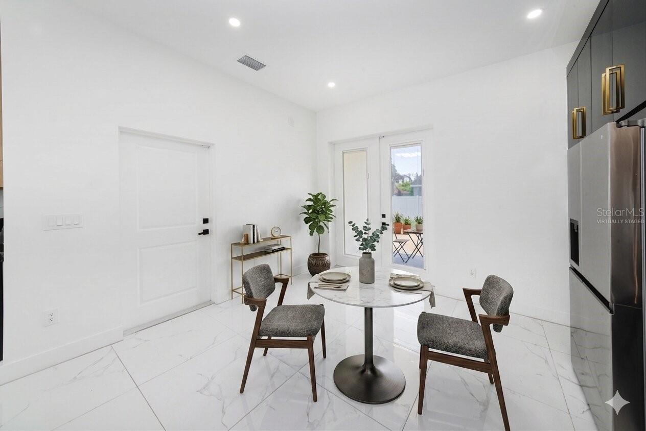 Virtually Staged Kitchen