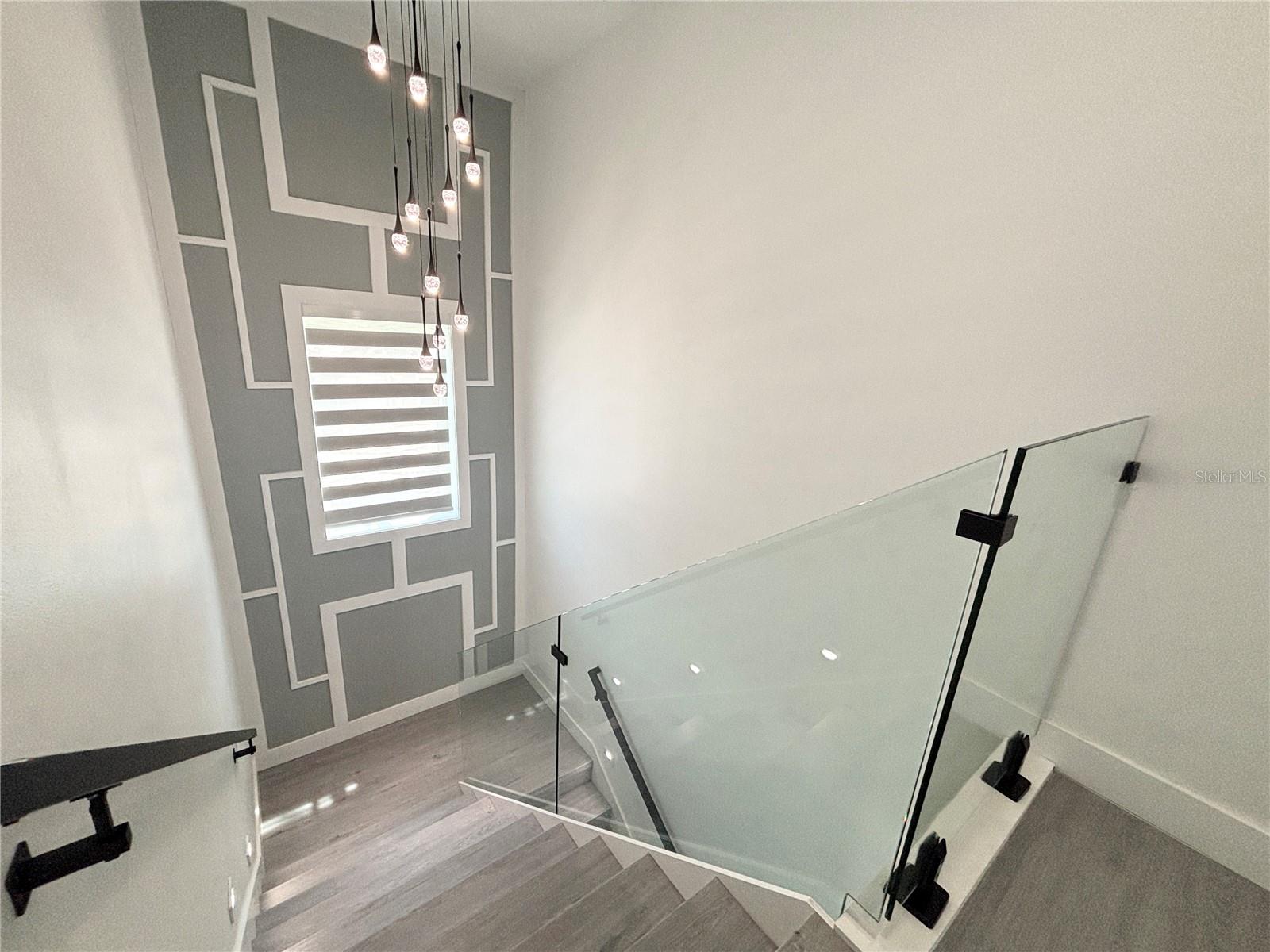 Stairs to 2nd Floor - Looking Down