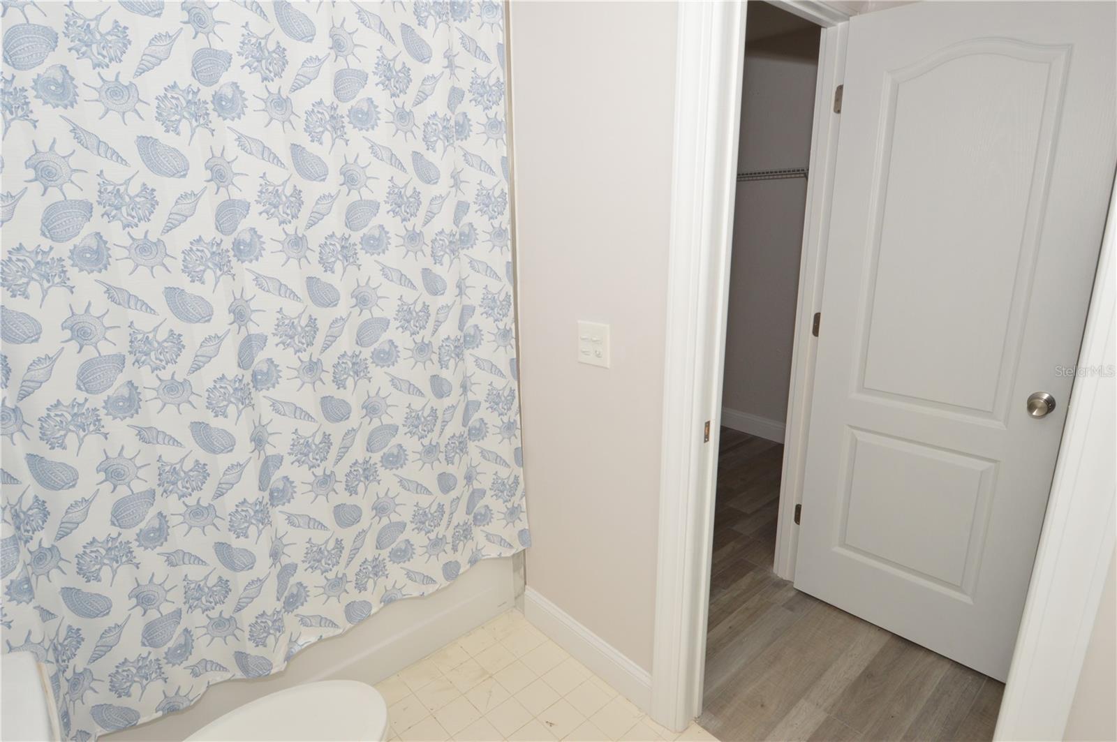 Bathroom 2 with Entrance to closet