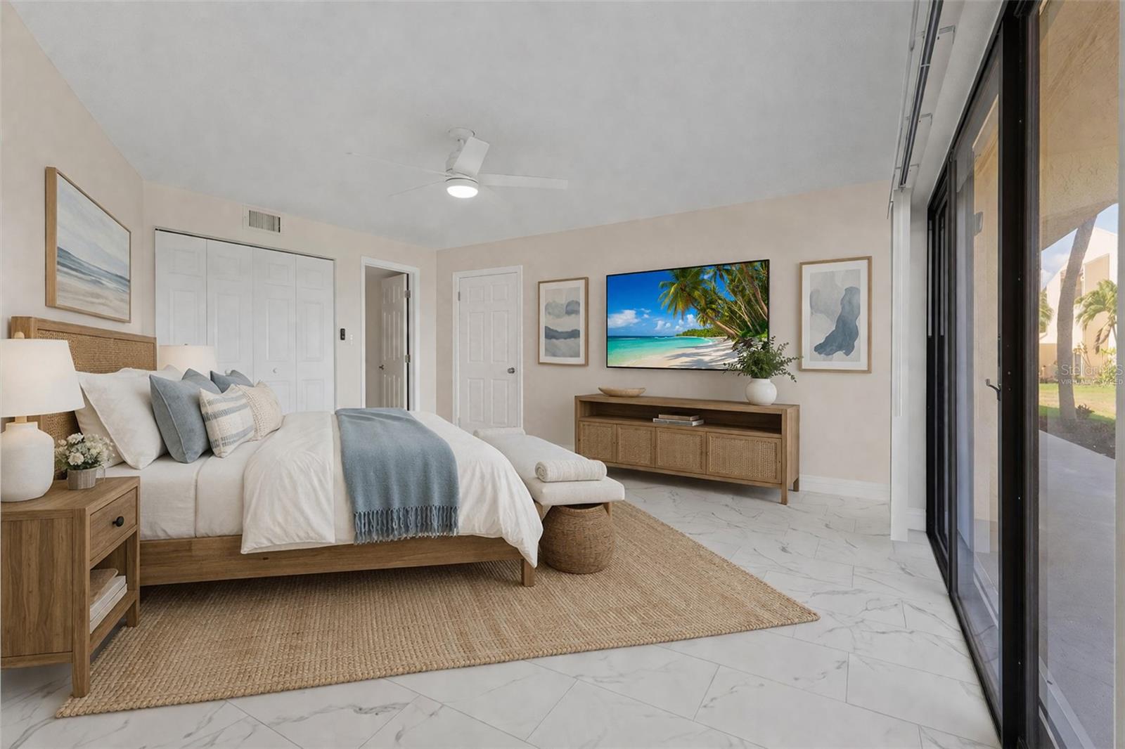 Virtually Staged - Recreating 3rd Bedroom