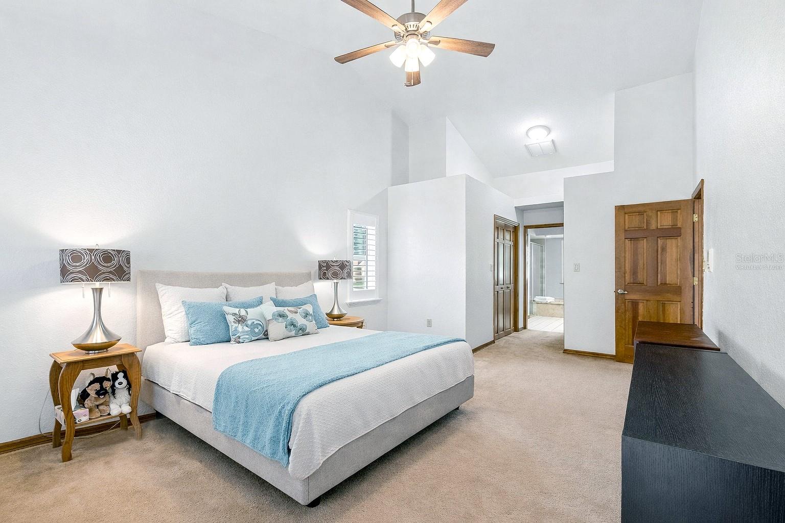 Virtually Staged - vaulted ceilings