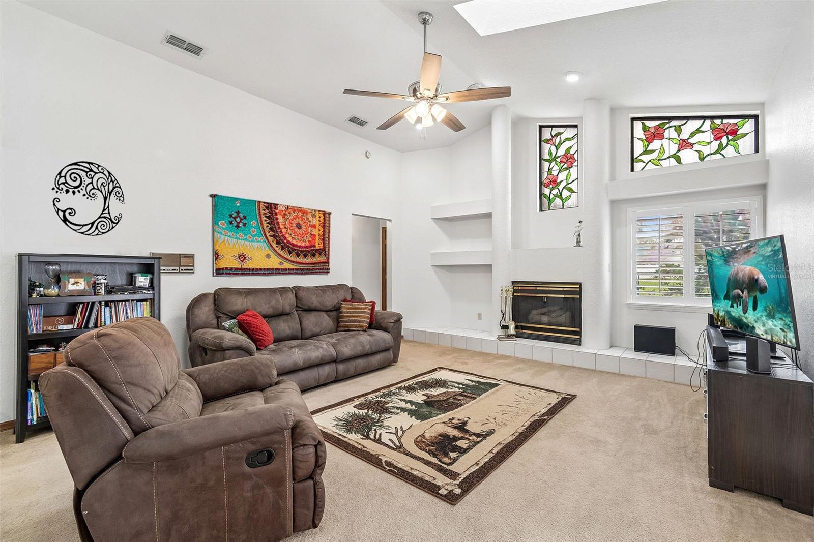 Virtually Staged - Family Room