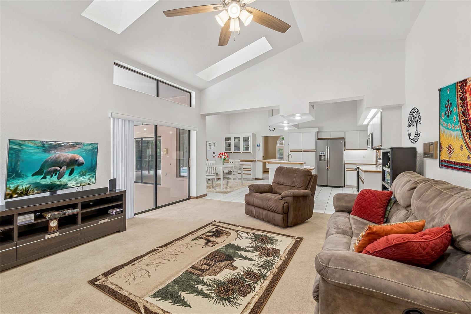 Virtually Staged - Family Room