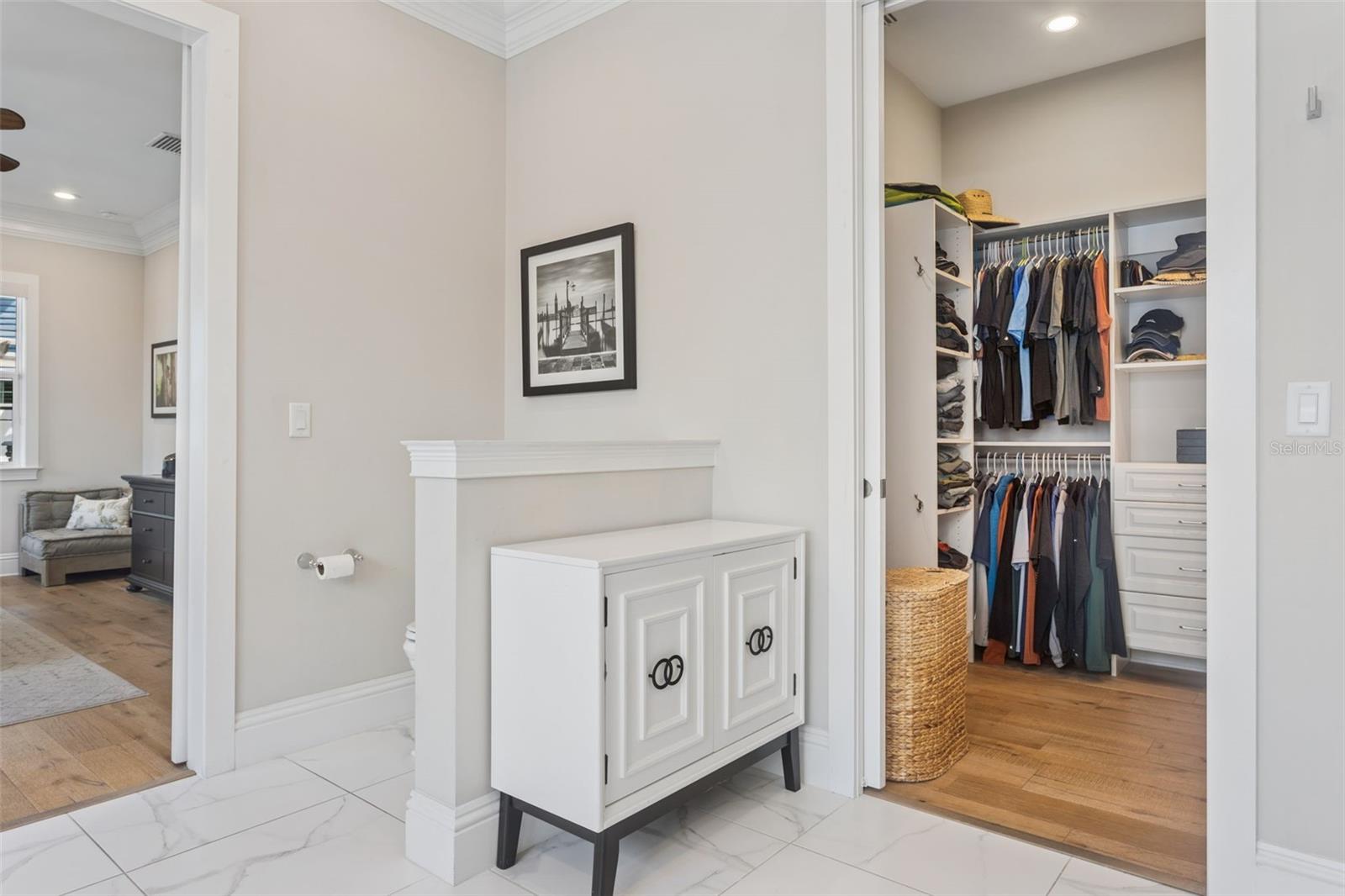Primary Walk-in  Closet