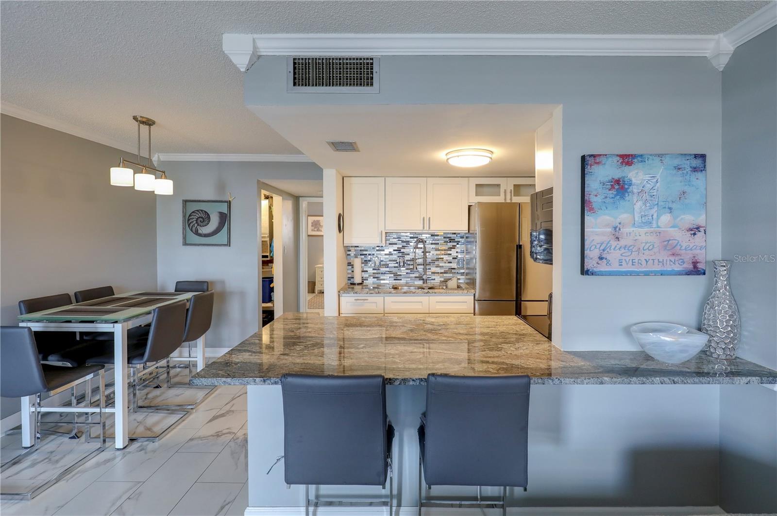 Remodeled kitchen