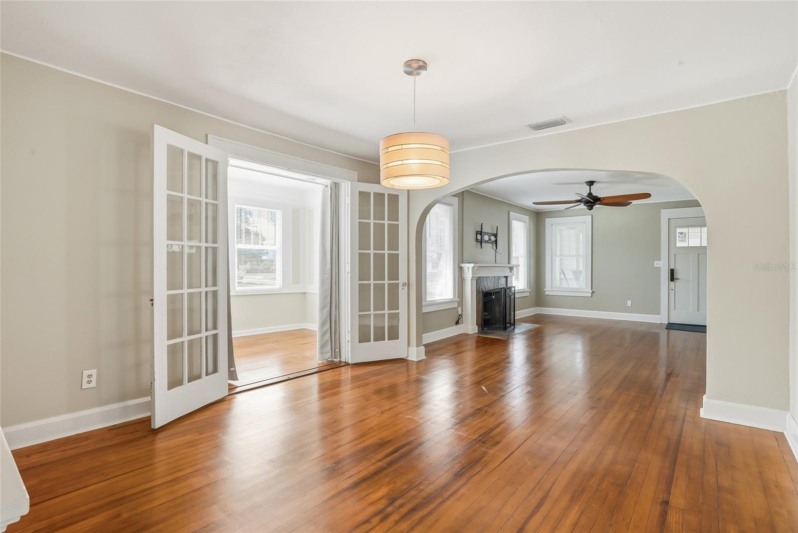 Sunroom located off the dining room.