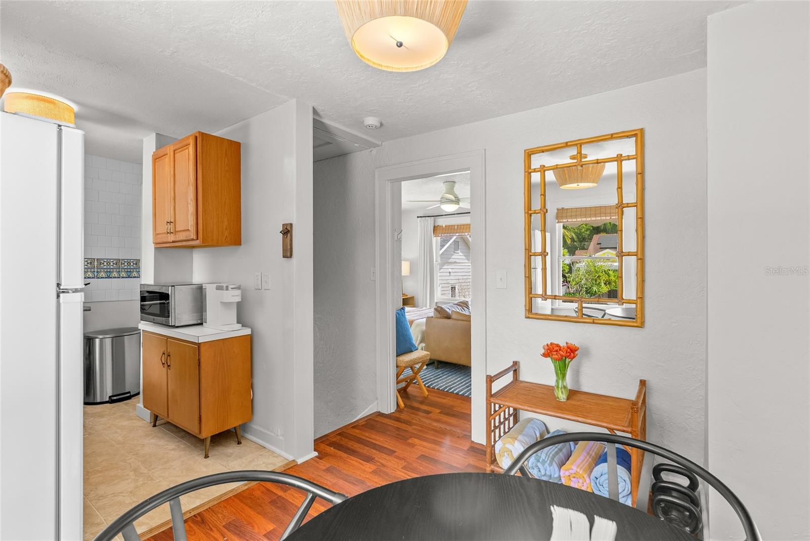 door that leads to staircase and 2nd bedroom on 2nd floor