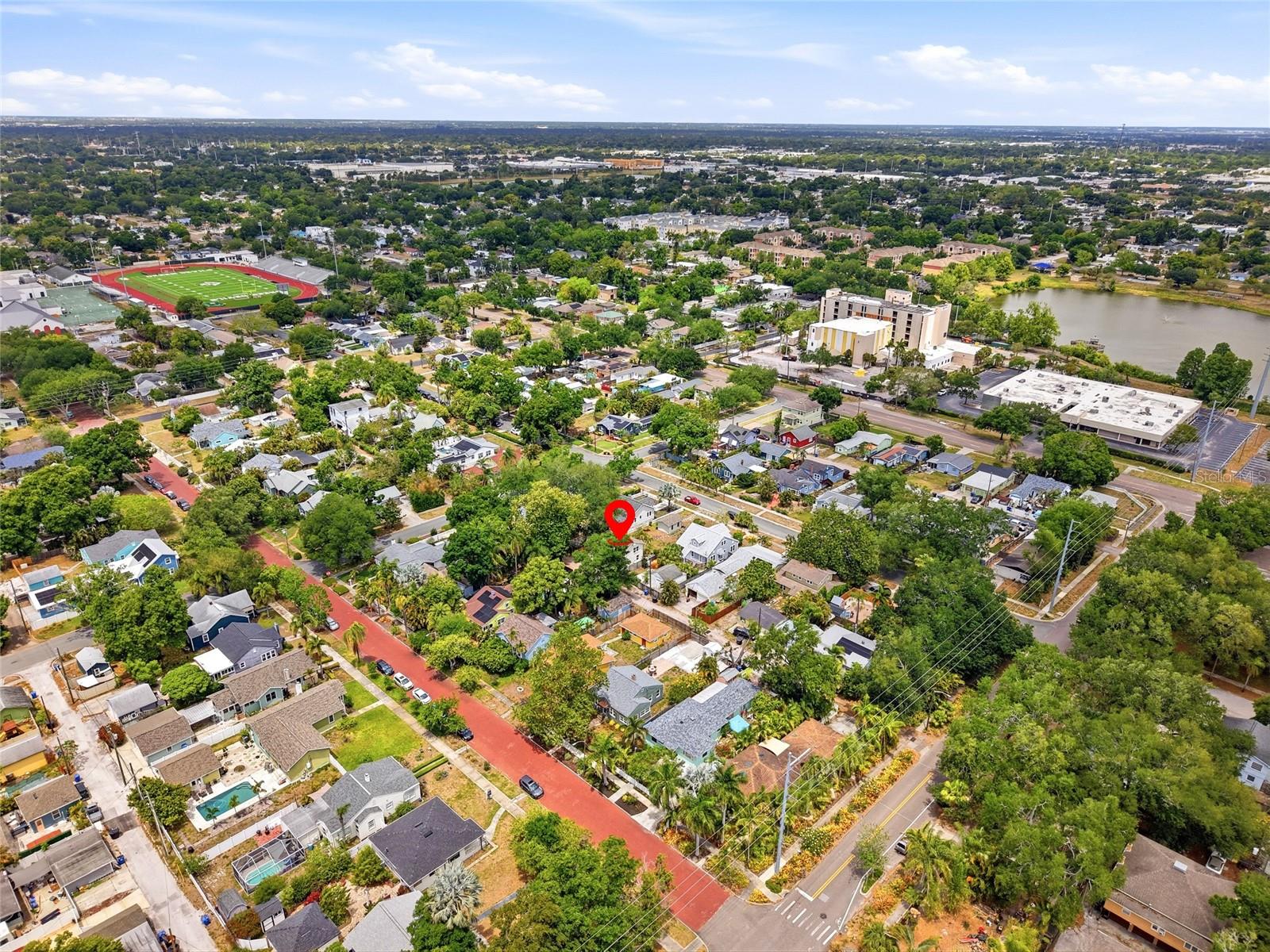 ample street parking
