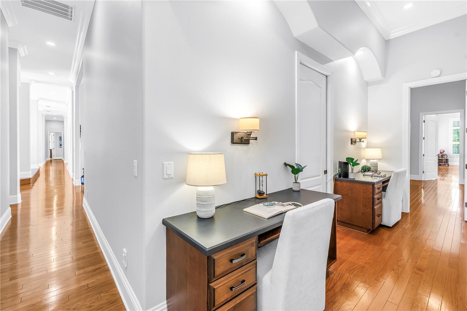 Custom Built in Desks