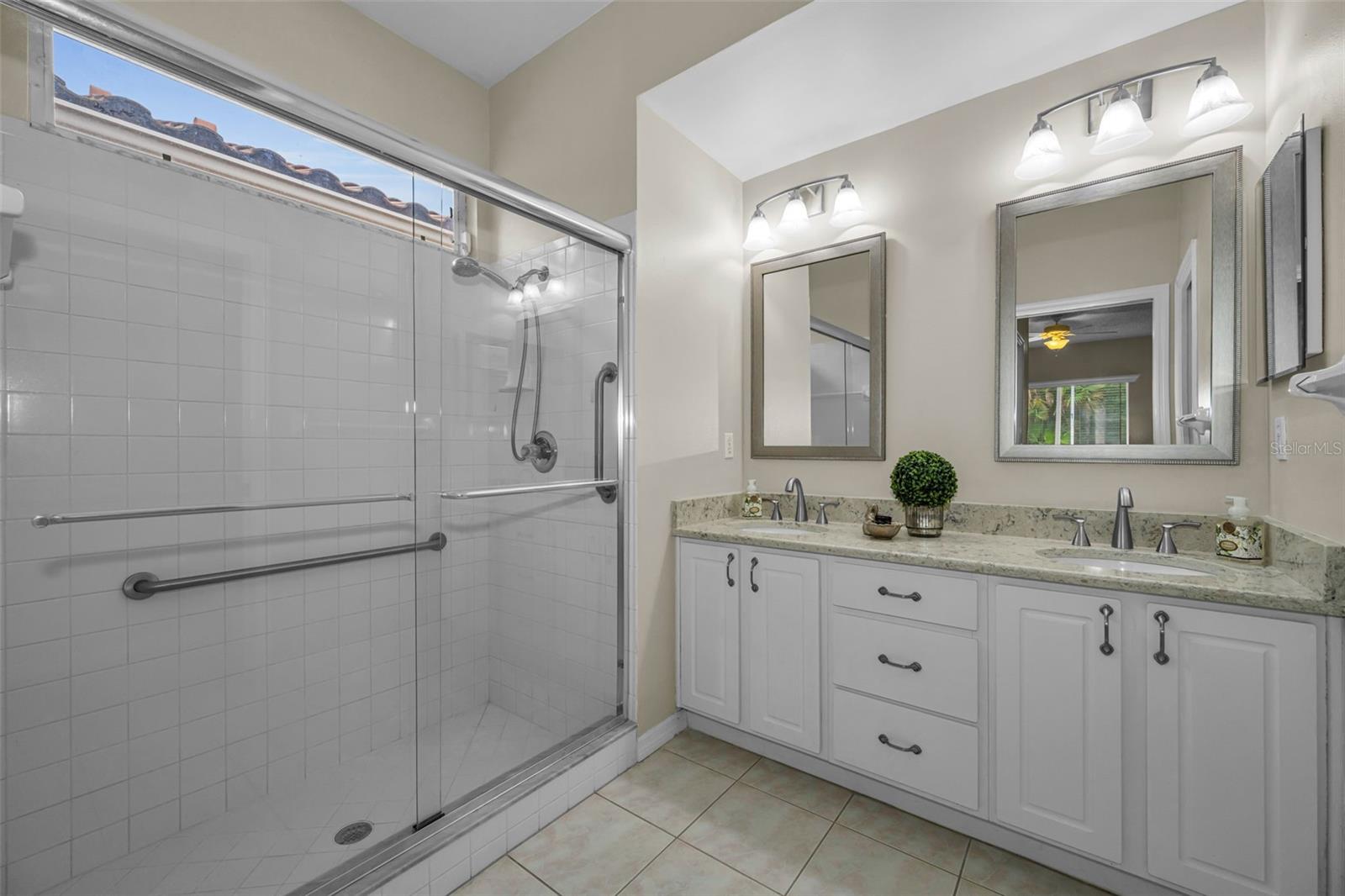 Primary Bath with walk in shower