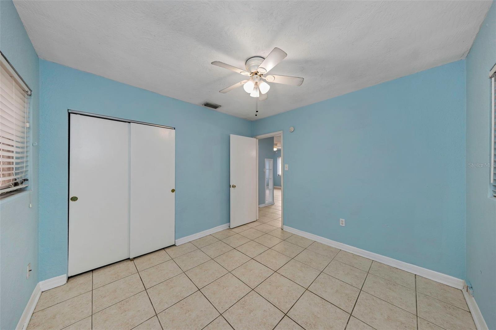 Bedroom #3 - Reverse View