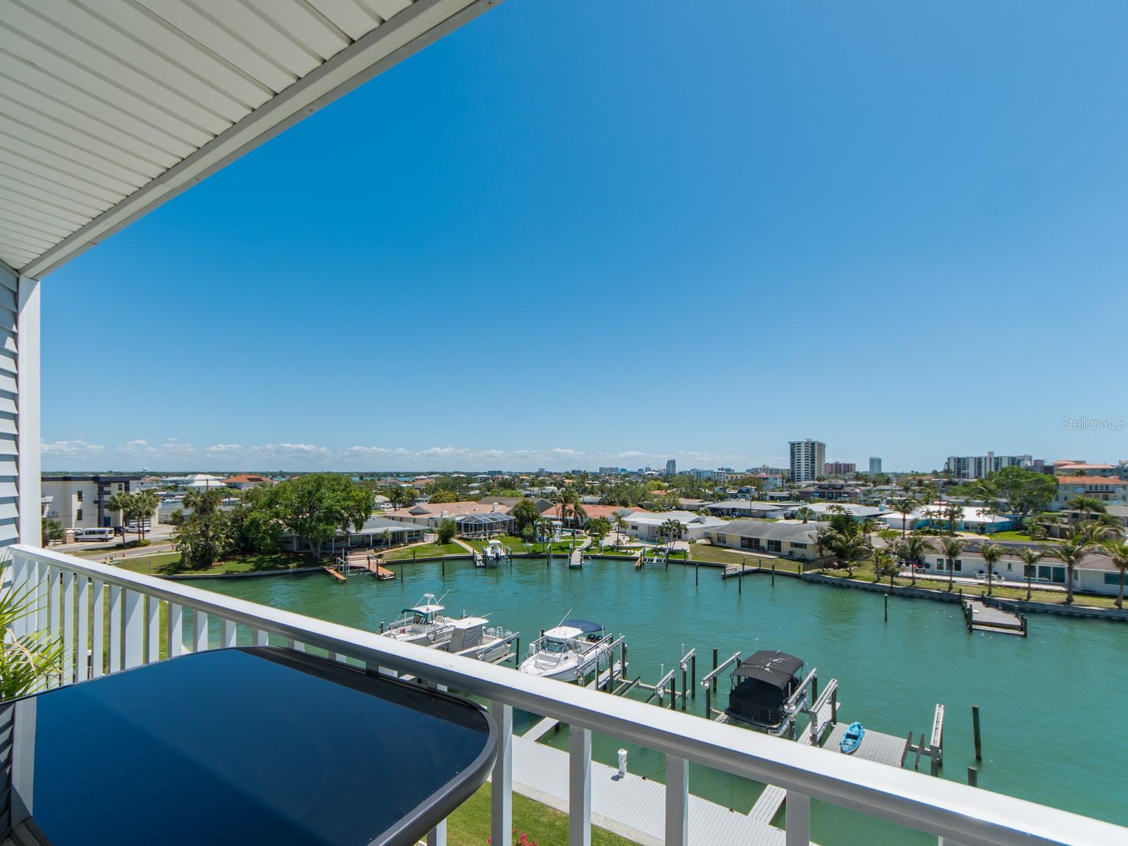View From Condo towards Downtown Clearwater FL